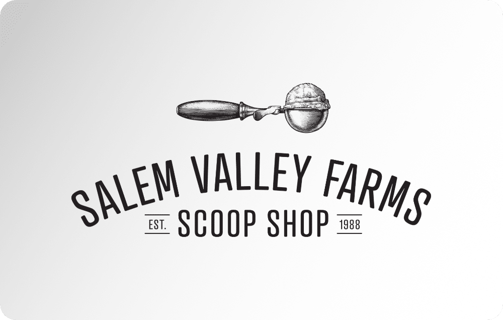 Svf gift card - salem valley scoop shop | rocky hill ct